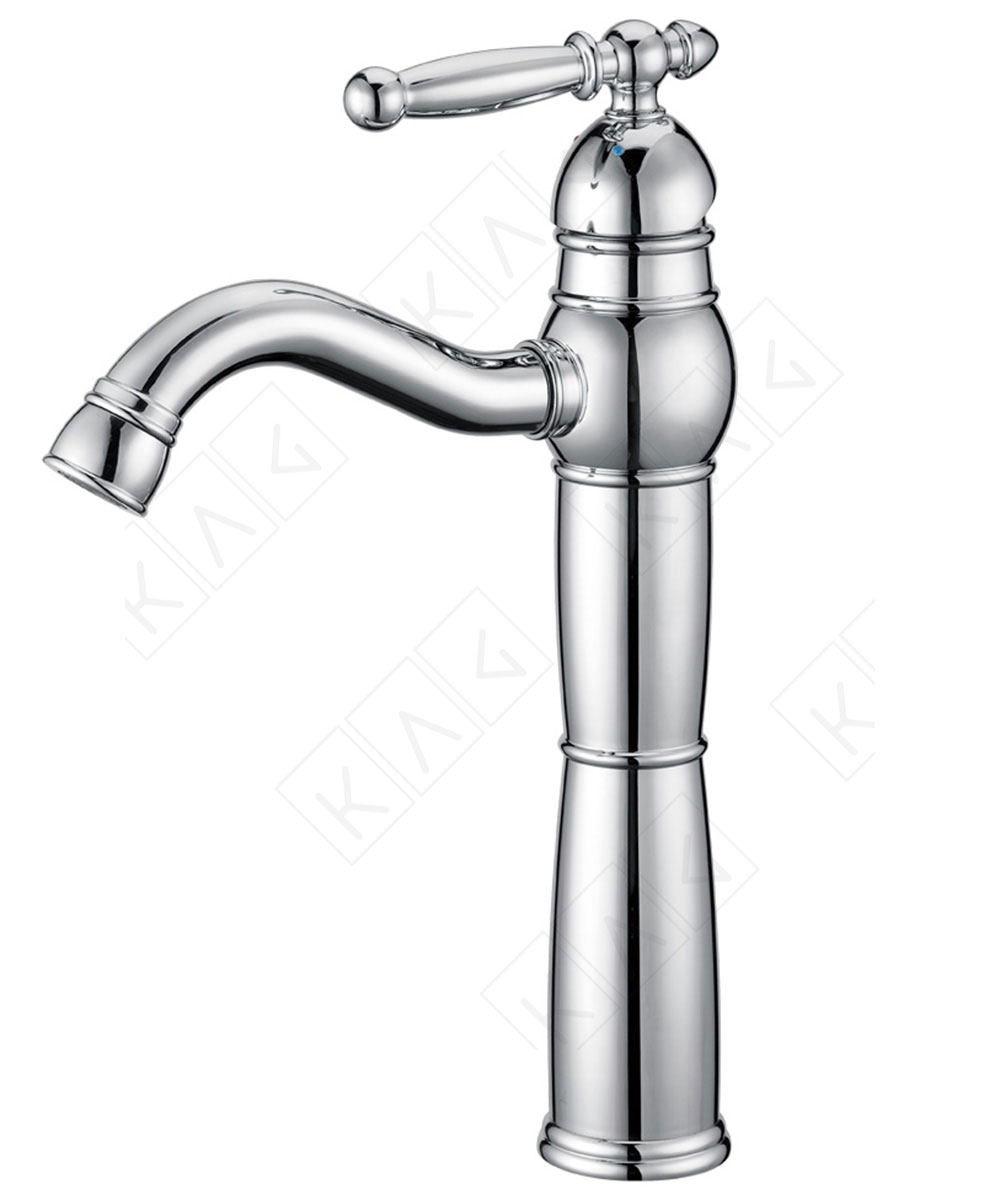 ברז פרח גבוה לכיור מונח