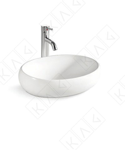 כיור חרס מונח