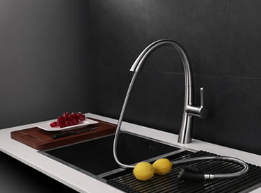 ברז מטבח נשלף